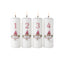 Klarborg Adventsljus 4-pack - Vit 